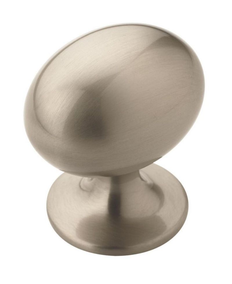 Pomo de Cajón Amerock Oval de Níquel Satín 35 cm