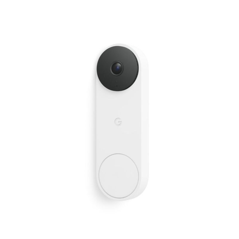 Timbre Google Nest Cableado 3ra Generación 2K HDR Visión Nocturna