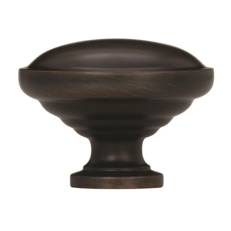 Tirador de Mueble Amerock 3 cm Bronce Cepillado al Aceite Redondo