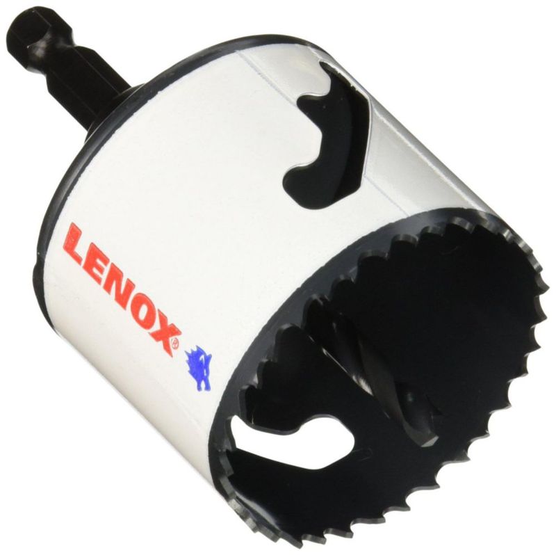 Sierra perforadora Lenox bimetálica con ranura de velocidad de 6 cm