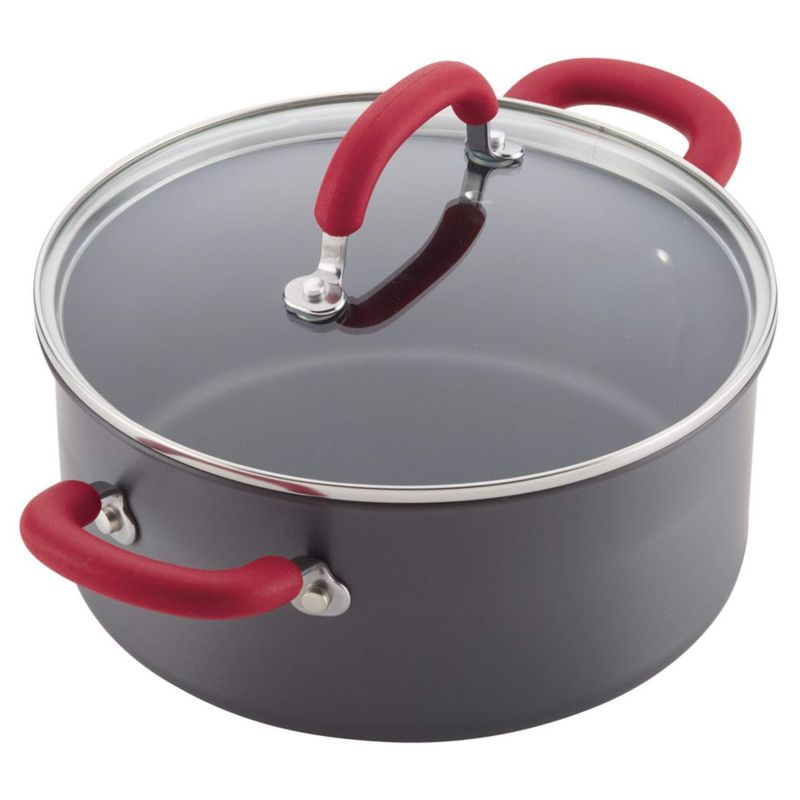 Set de utensilios de cocina Rachael Ray Create Delicious de 11 piezas color rojo