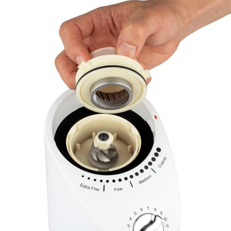 Molino de Café Capresso Infinity Plus 16 Ajustes Blanco