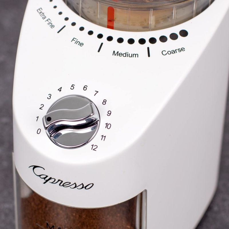 Molino de Café Capresso Infinity Plus 16 Ajustes Blanco