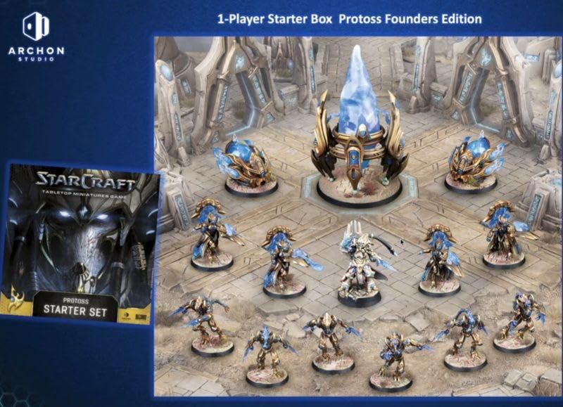 Juego de mesa Archon Studio Starcraft – Conjunto Protoss