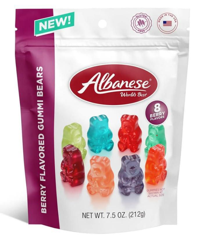 Gummy Bears Albanese 8 sabores de bayas 212 g