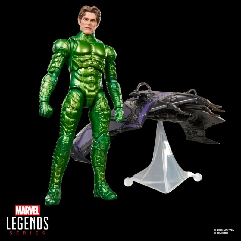 Figura de acción Marvel Green Goblin Deluxe de 15 cm – Conjunto
