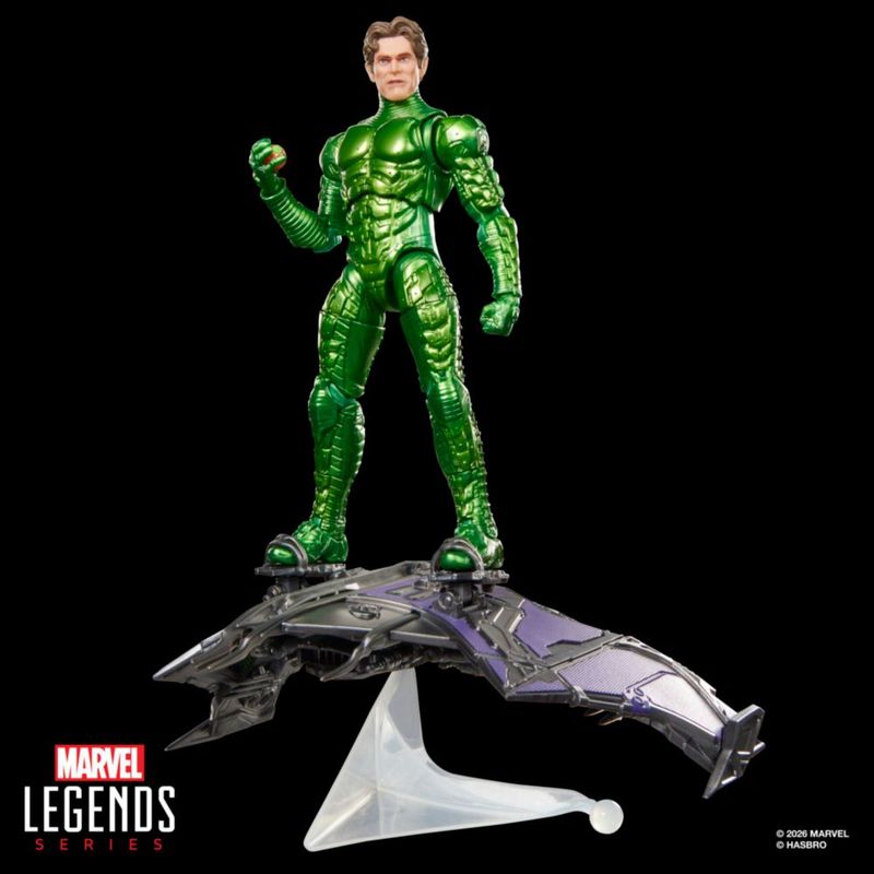 Figura de acción Marvel Green Goblin Deluxe de 15 cm – Conjunto