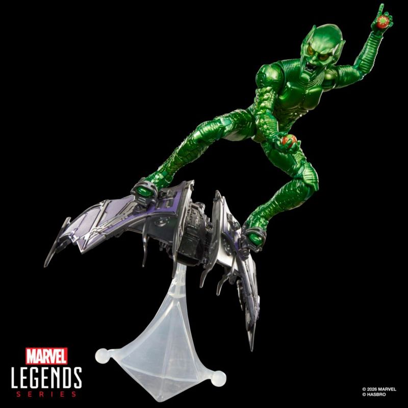 Figura de acción Marvel Green Goblin Deluxe de 15 cm – Conjunto