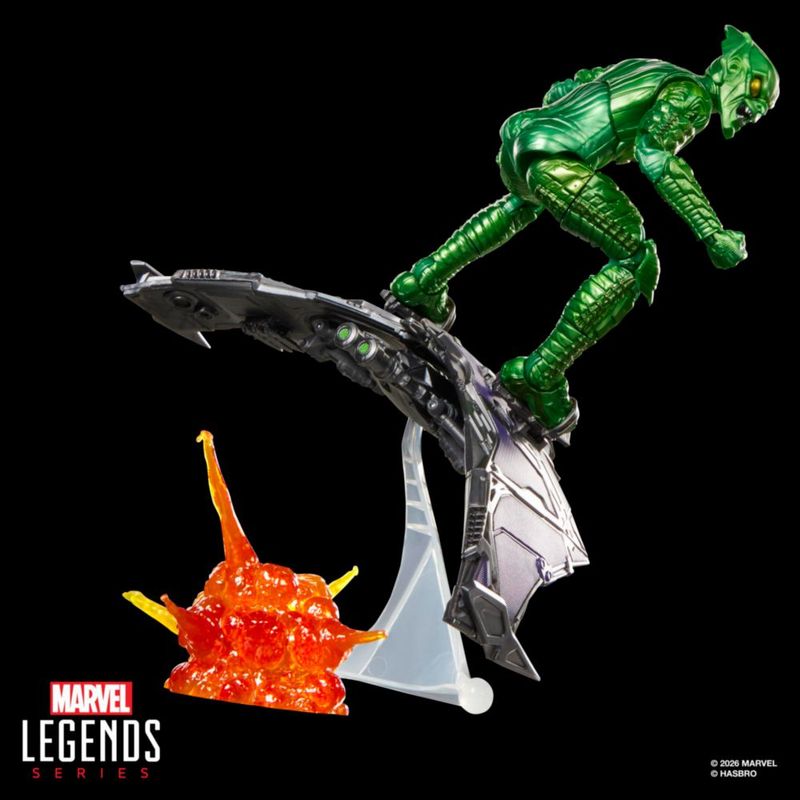 Figura de acción Marvel Green Goblin Deluxe de 15 cm – Conjunto