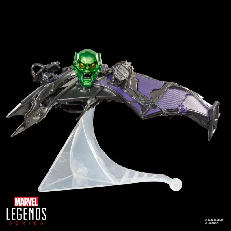 Figura de acción Marvel Green Goblin Deluxe de 15 cm – Conjunto