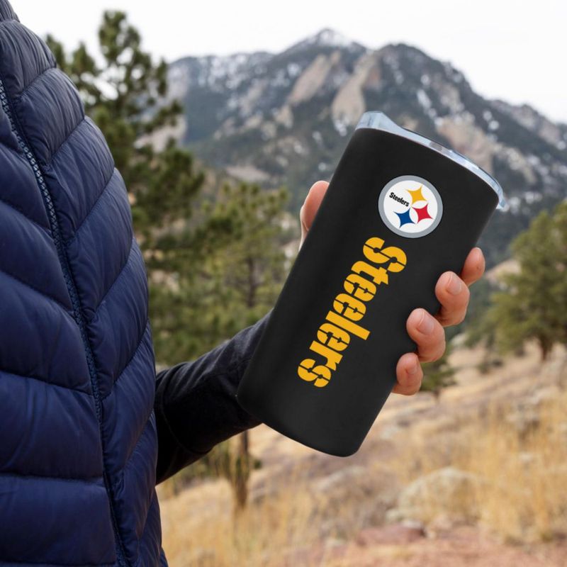 Vaso térmico Rico Industries 510 ml Steelers con acabado suave al tacto