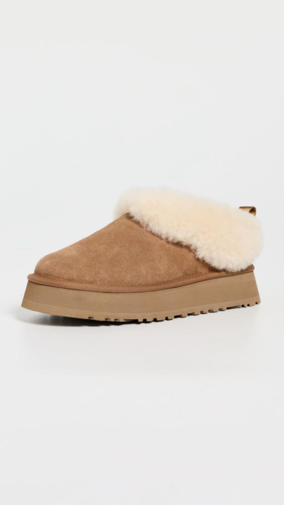 Pantufla UGG Tazzelle para mujer color Castaña talla 8