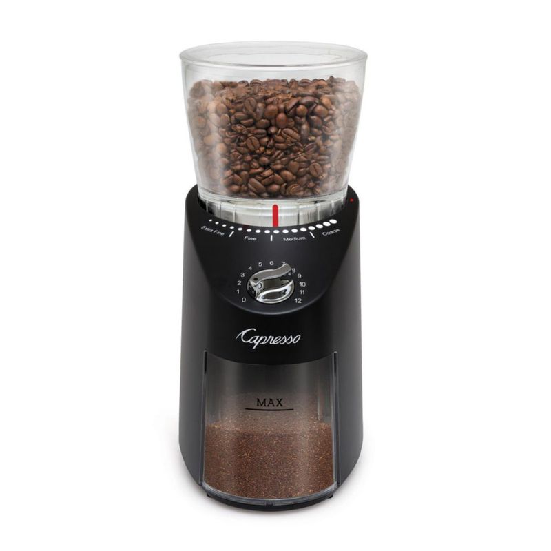 Molinillo de café Capresso Infinity Plus Conical Burr Black