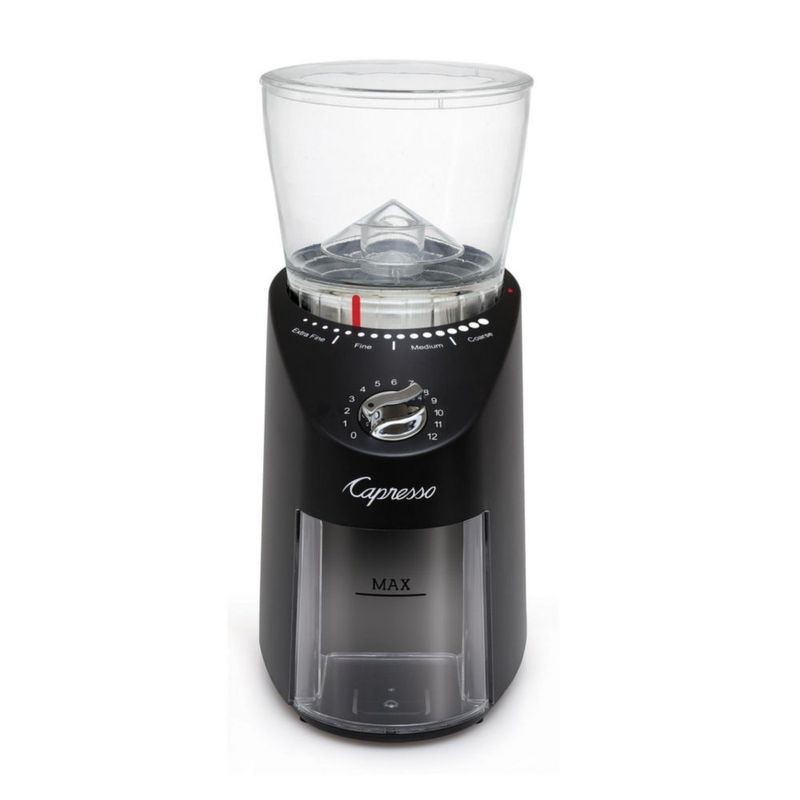 Molinillo de café Capresso Infinity Plus Conical Burr Black