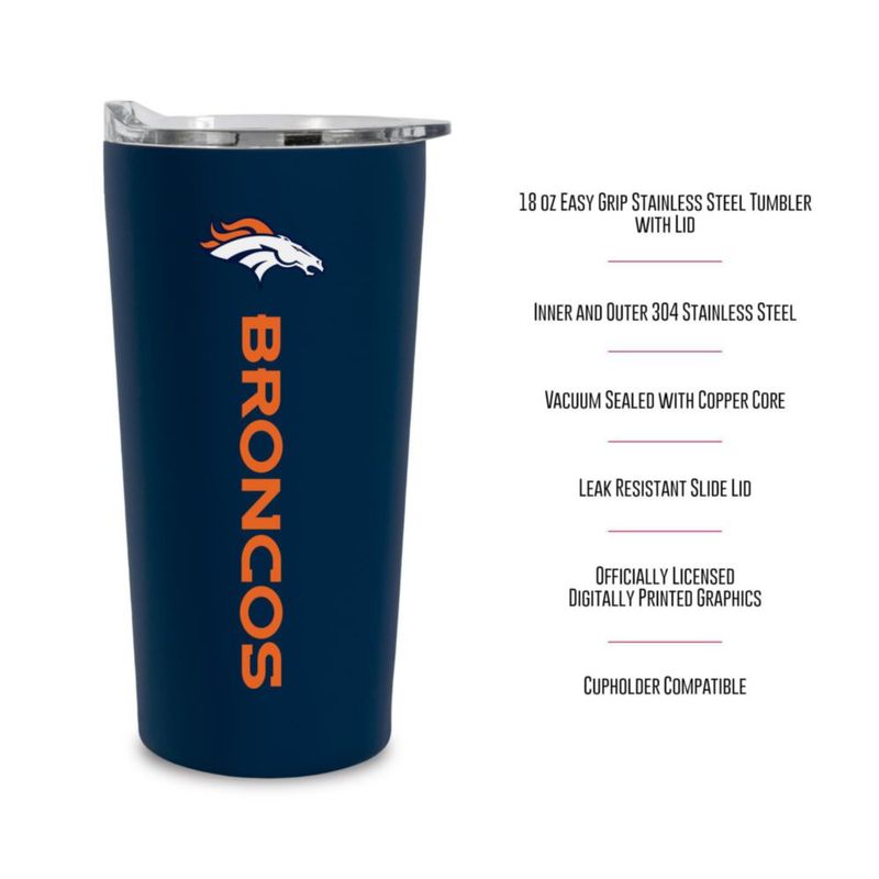Vaso térmico Rico Industries 532 ml Broncos Soft Touch