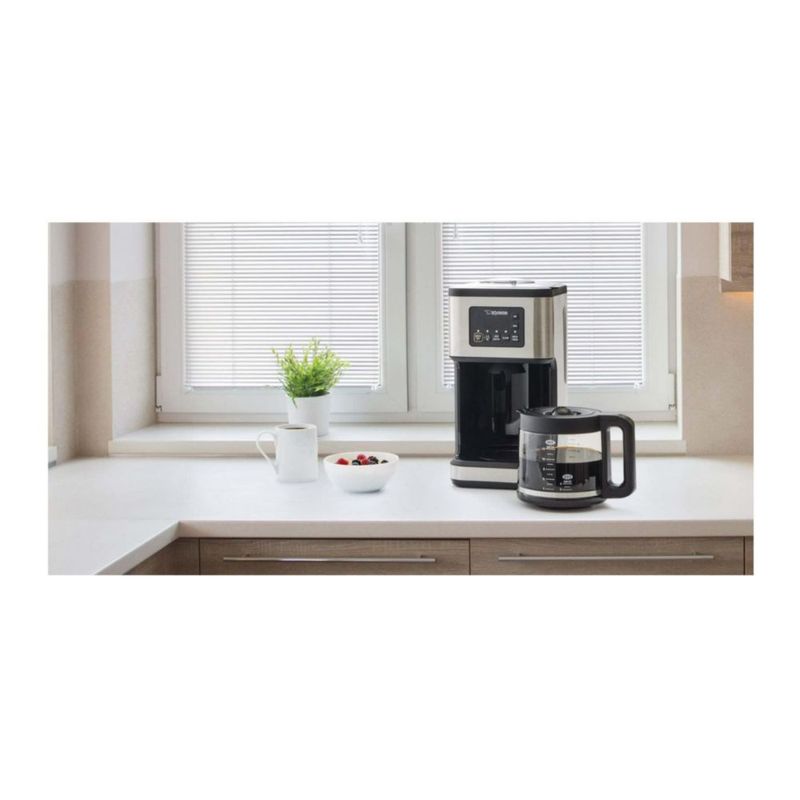 Cafetera Zojirushi Dome Brew programable de acero inoxidable