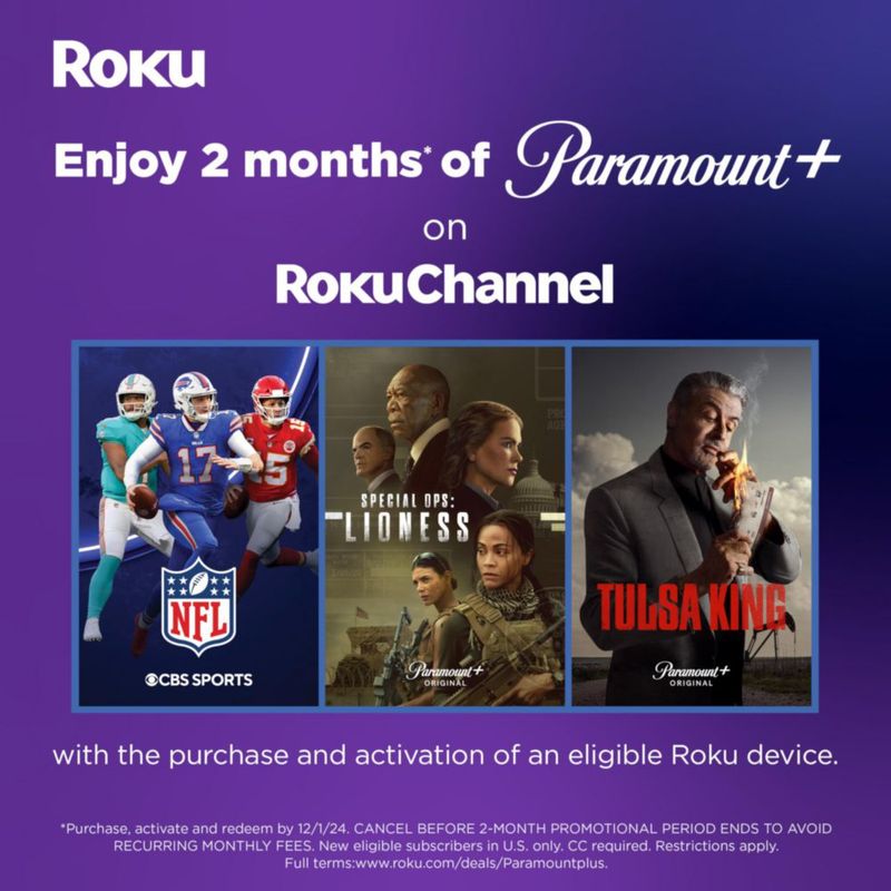 Dispositivo de streaming Roku Streaming Stick 4K con control remoto por voz