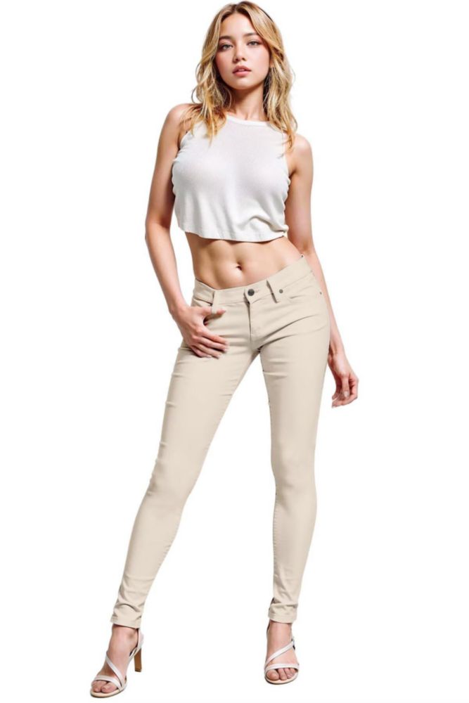 Jeans Skinny Hybrid & Company P31710SK WHI 11