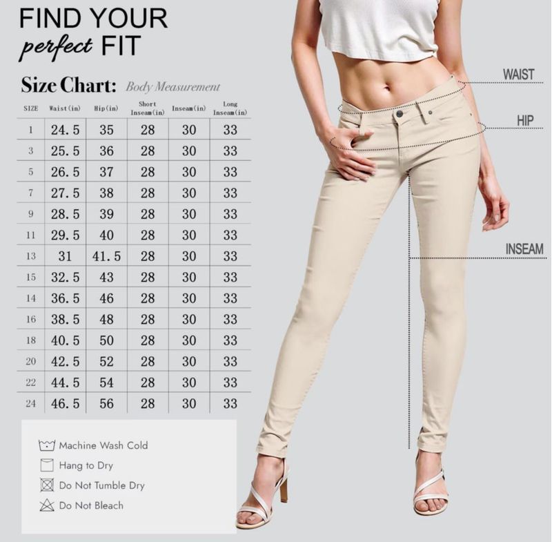 Jeans Skinny Hybrid & Company P31710SK WHI 11
