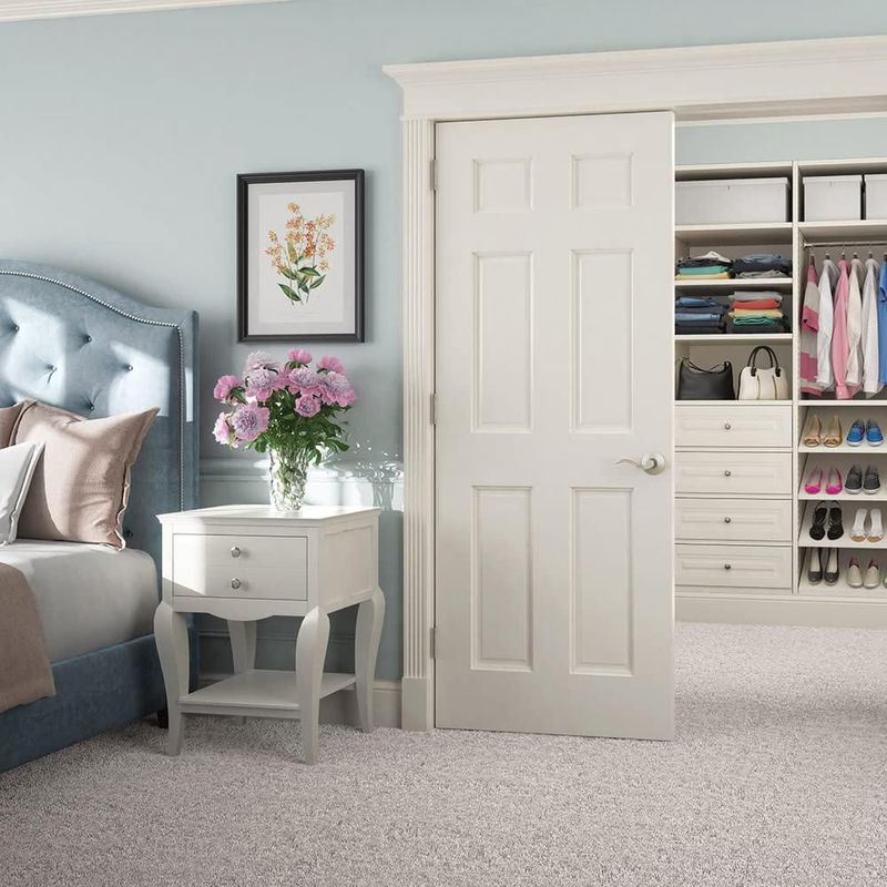 Cerradura con palanca de puerta SCHLAGE Accent F10 Flat Wave Brass