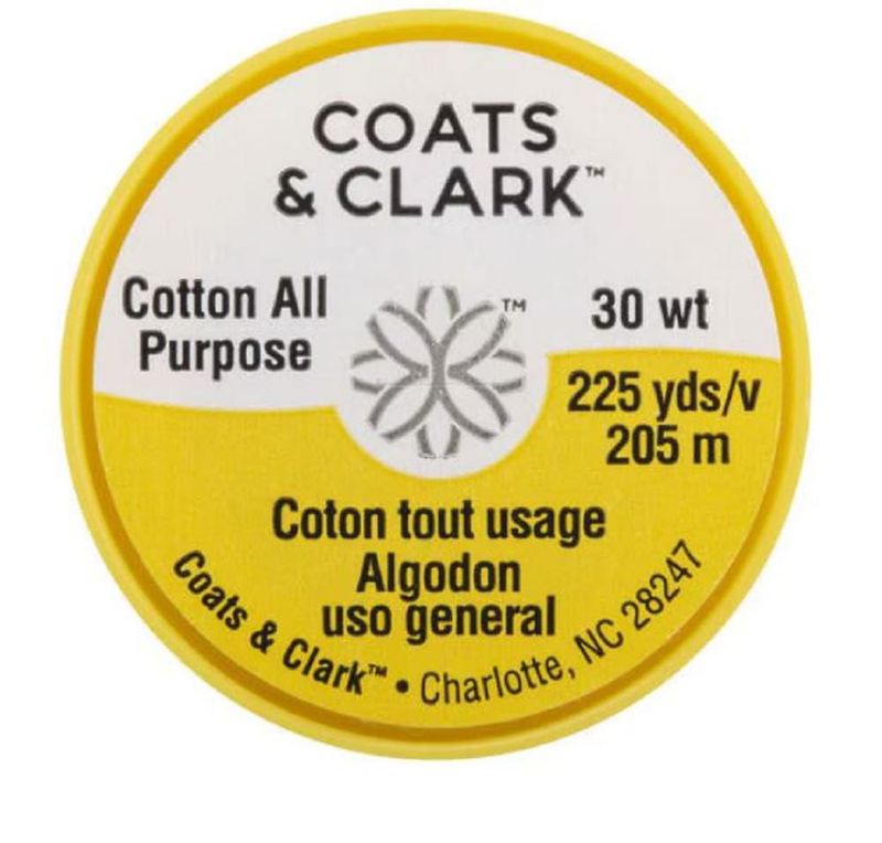 Hilo de Costura Bella's Crafts 205 m Pack de 2 - Blanco
