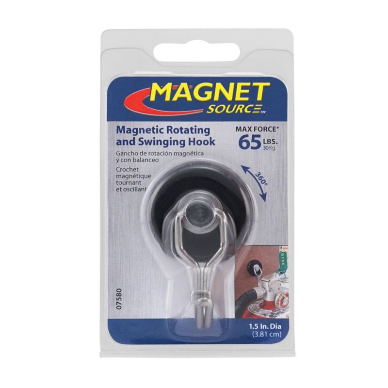 Gancho Magnético Organizador Master Magnetics 7580 – 30 kg de Tracción