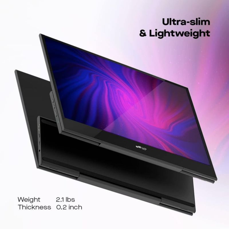 Monitor portátil para portátil MP Mobile Pixels Glance 16" 1080P FHD