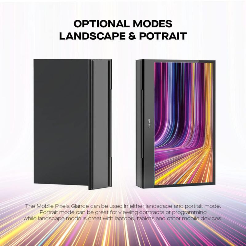 Monitor portátil para portátil MP Mobile Pixels Glance 16" 1080P FHD