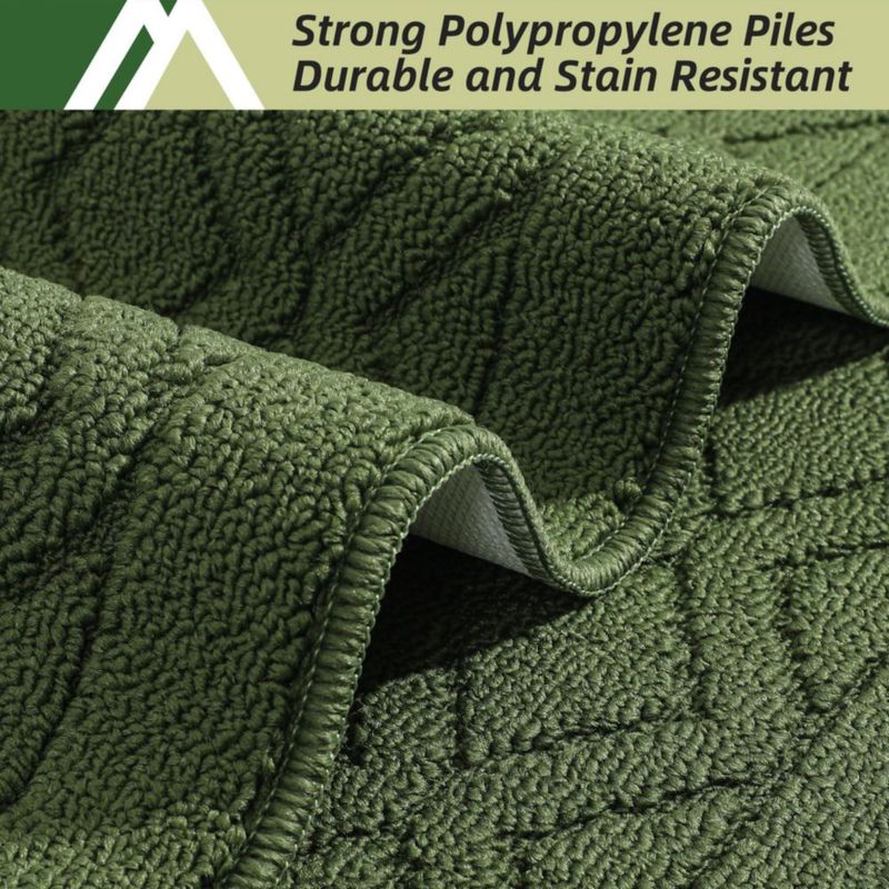 Tapete de cocina COSY HOMEER 91x51 cm verde de polipropileno