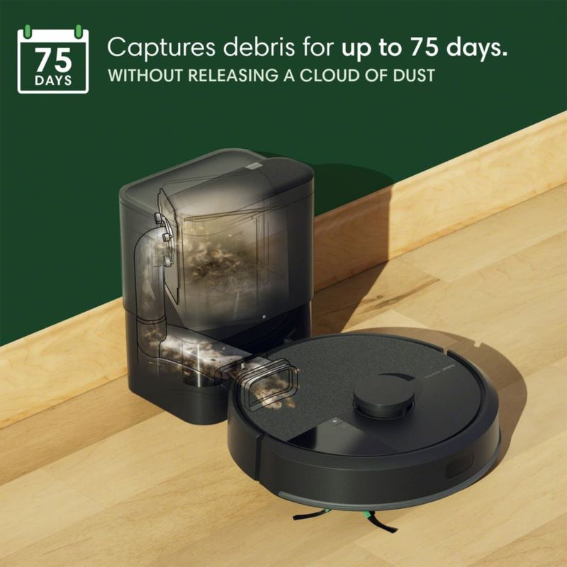 Robot aspirador iRobot Roomba 105 Vac con base de vaciado automático