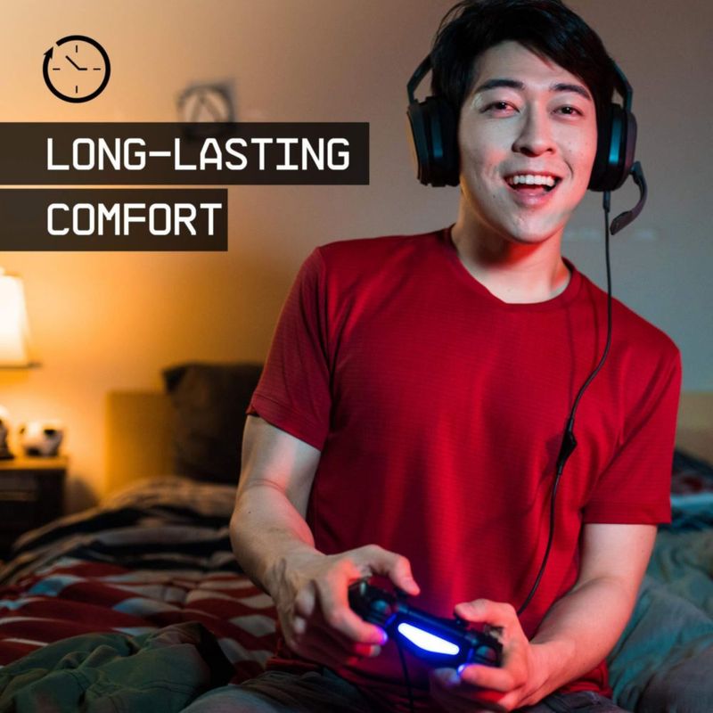 Auriculares para juegos ASTRO Gaming A10 con cable ligeros negro/azul