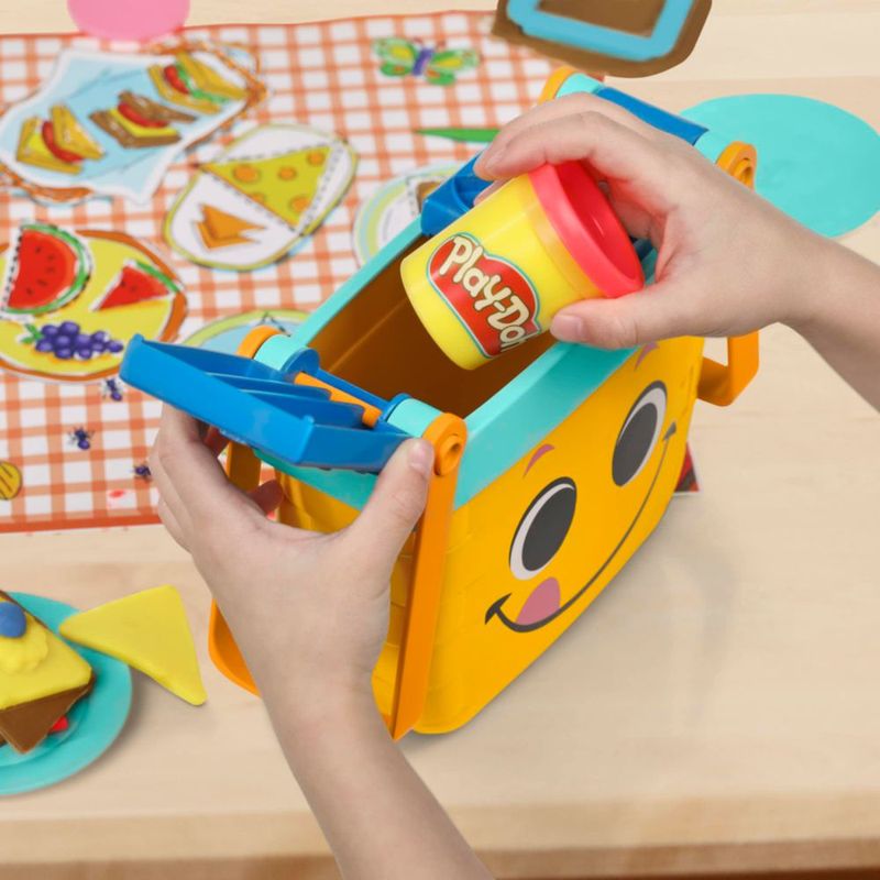 Set de inicio Play-Doh Picnic Shapes con 12 herramientas 6 colores 3 años o más