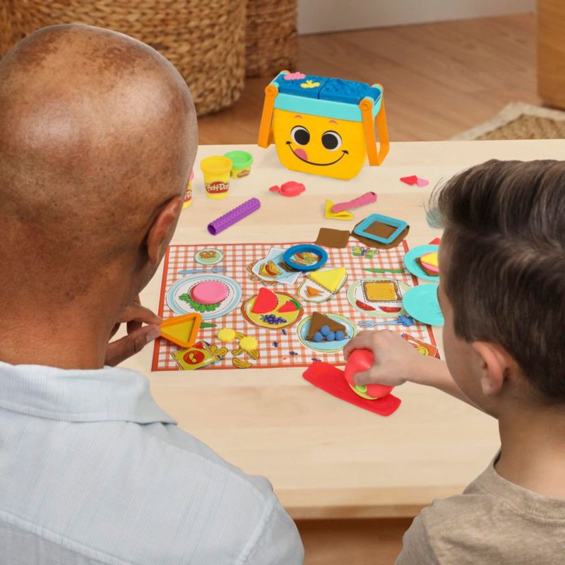 Set de inicio Play-Doh Picnic Shapes con 12 herramientas 6 colores 3 años o más