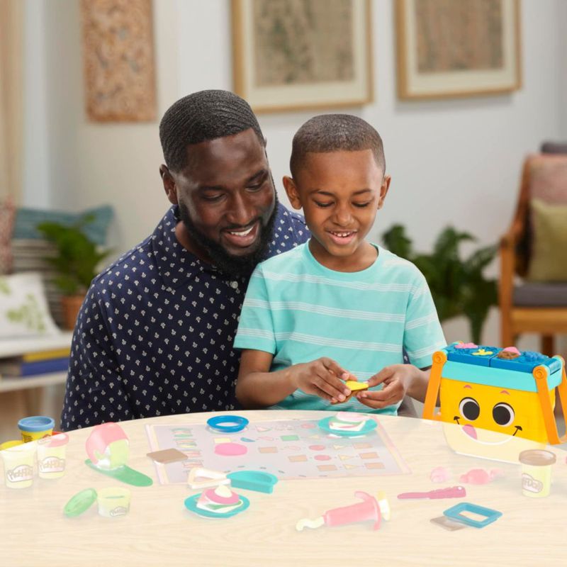 Set de inicio Play-Doh Picnic Shapes con 12 herramientas 6 colores 3 años o más
