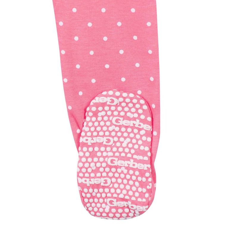 PAJAMAS Gerber 3T Pack de 4 Unicornios y Gatos Rosa
