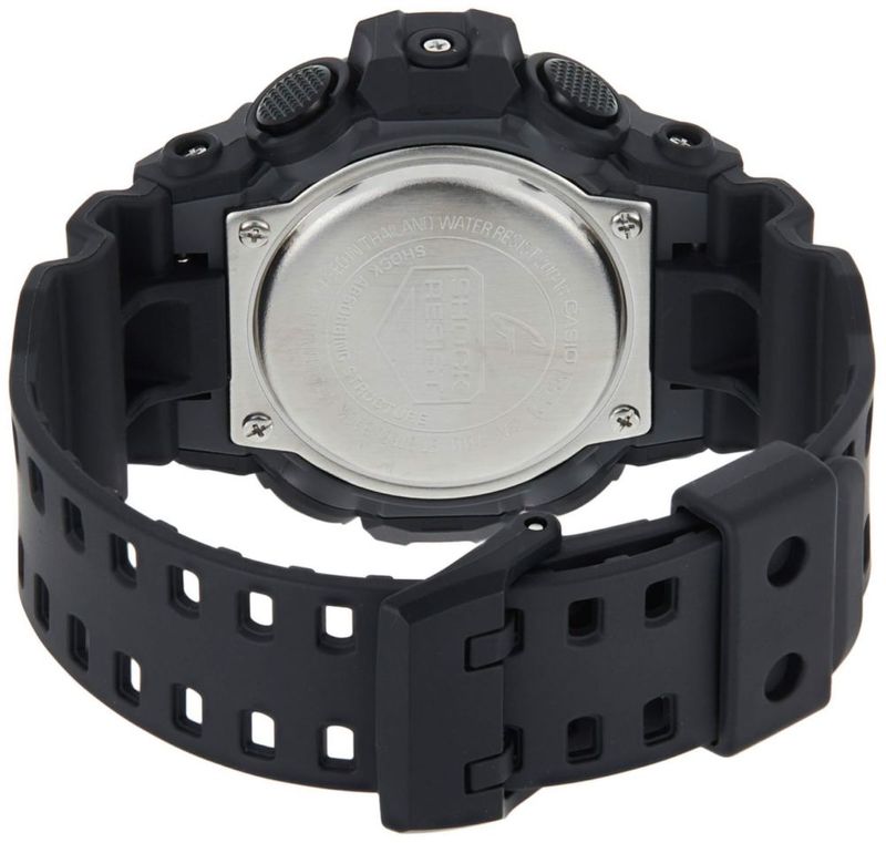 Reloj Casio G Shock GA-700-1BCR de resina para hombre color negro