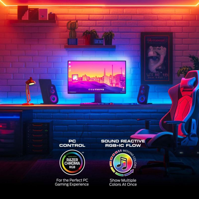 Tira de Luces LED Monster 7.5 m RGB+IC Reactiva al Sonido