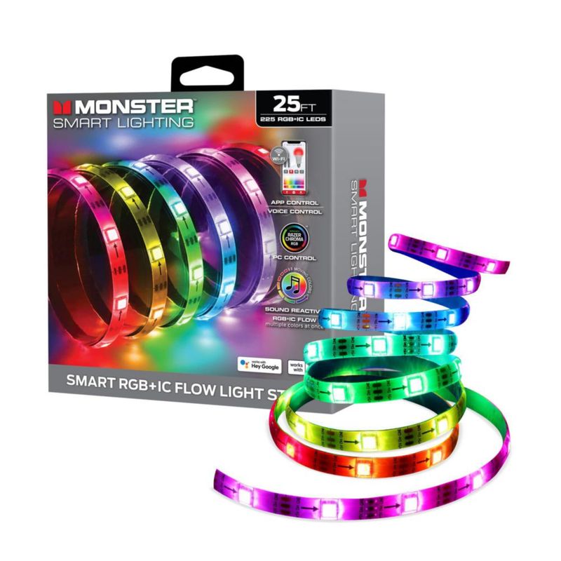 Tira de Luces LED Monster 7.5 m RGB+IC Reactiva al Sonido
