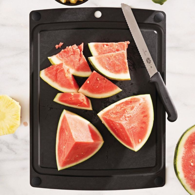 Tabla de Cortar Epicurean 50x37 cm con Pies Antideslizantes Pizarra