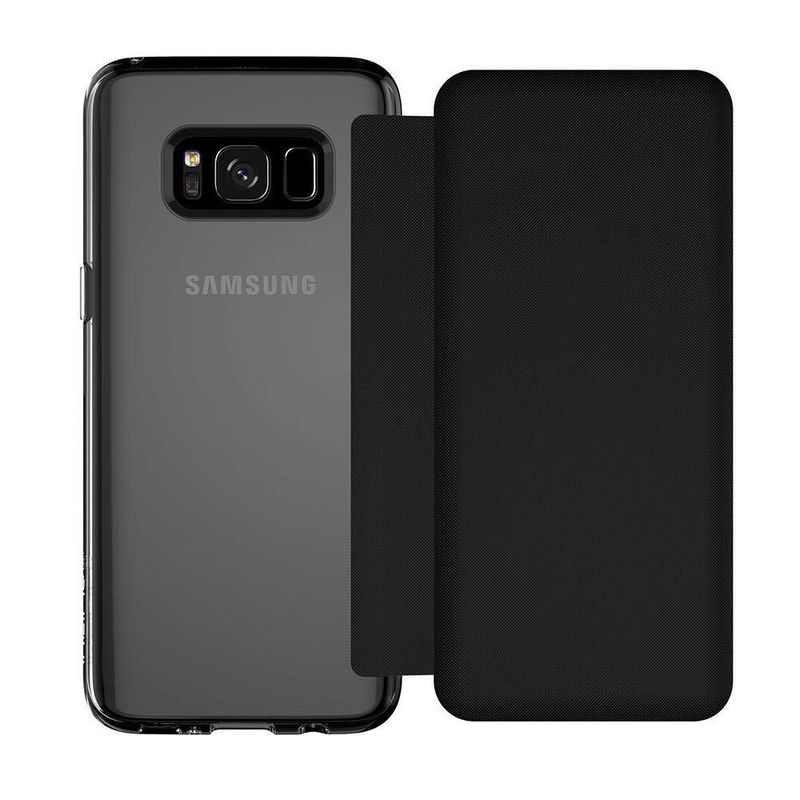 Funda tipo folio delgada Incipio SA-879-CBK para Galaxy S8