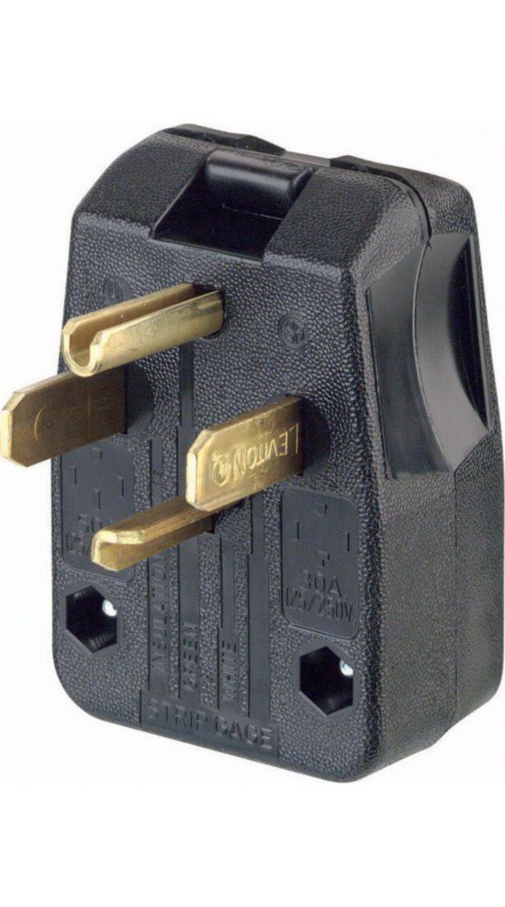 Enchufe eléctrico Leviton 30 A / 125‑250 V – 50 A / 125‑250 V