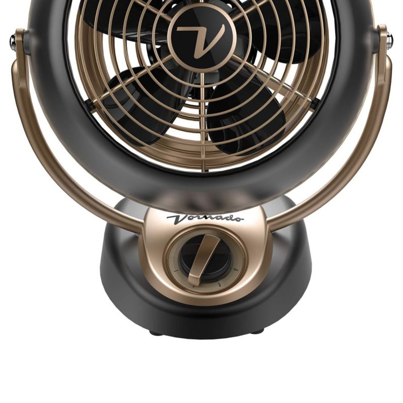 Ventilador Vornado VFAN™ Petite Alchemy Vintage Gunmetal de 3 velocidades