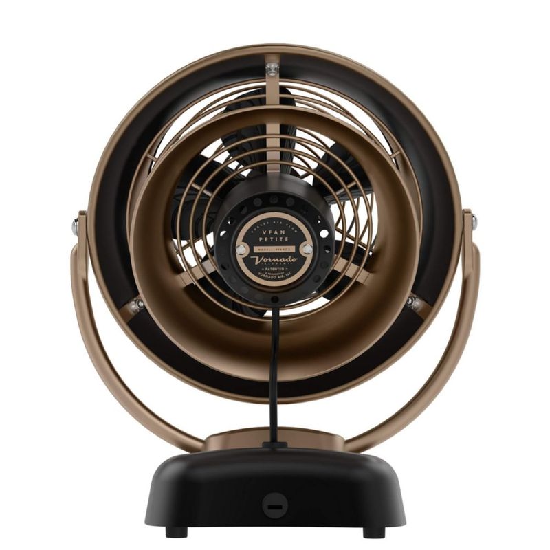 Ventilador Vornado VFAN™ Petite Alchemy Vintage Gunmetal de 3 velocidades