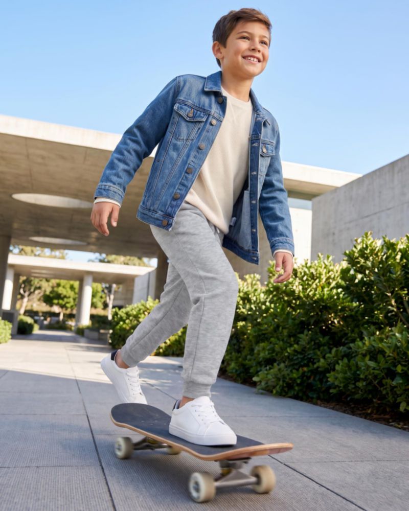 PANTALONES Real Essentials para Niños de Forro Polar - Pack de 3