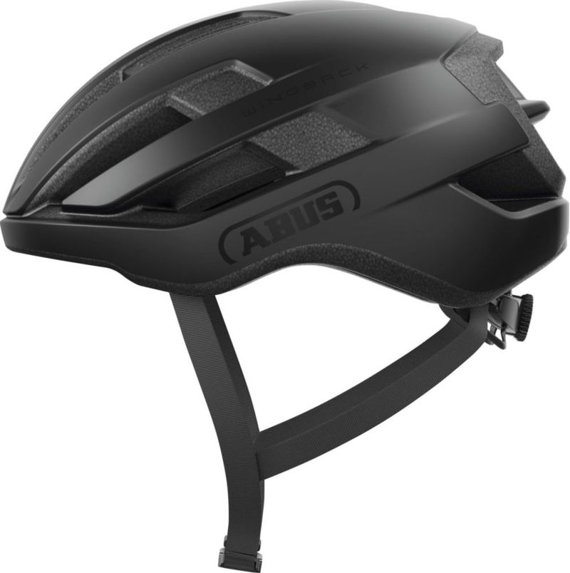 Casco de bicicleta ABUS WingBack negro aterciopelado talla pequeña