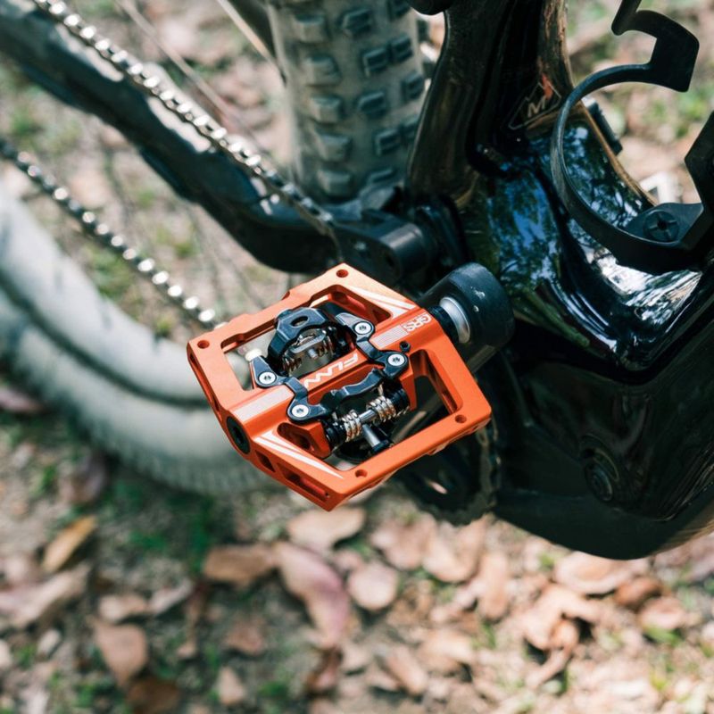 Pedales MTB Funn Mamba S con calas SPD negro 462 g