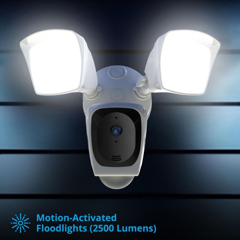 Cámara de disuasión Floodlight Night Owl Outdoor de 3 MP HD+