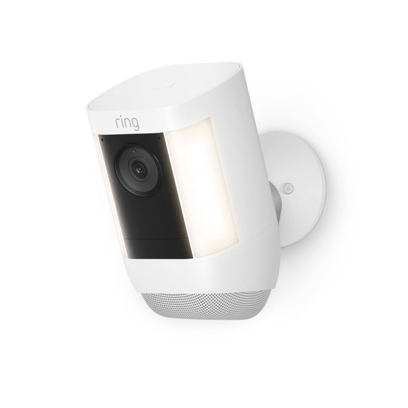 Cámara de seguridad Ring Spotlight Cam Pro Battery White 2022