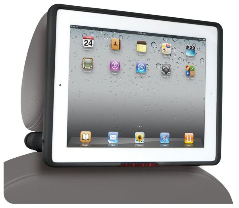 Brazo de conexión con soporte Audiovox IPD-2C para iPad 2/3 12 V