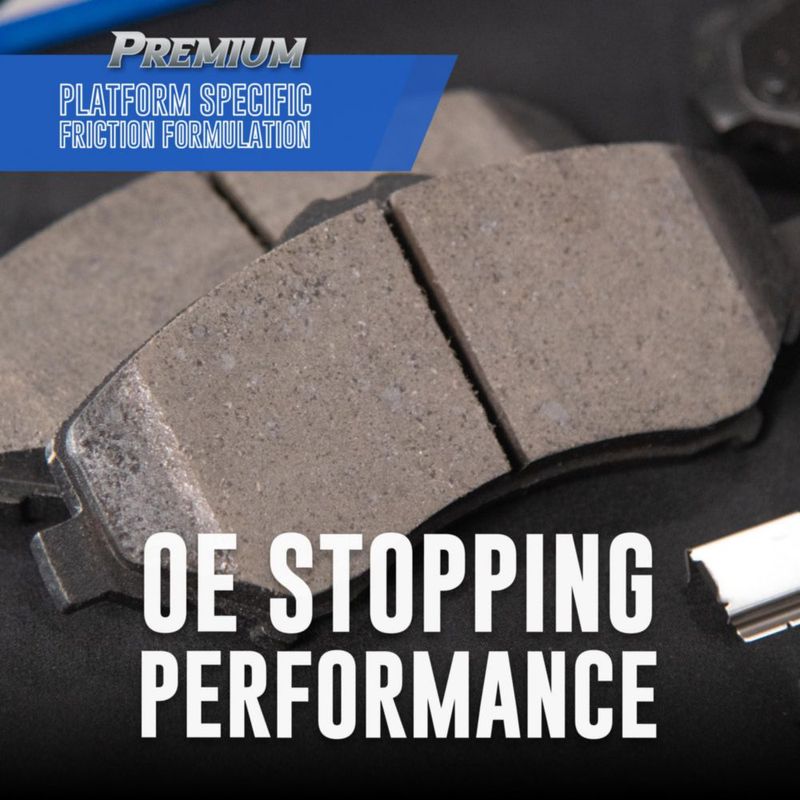 Pastillas de freno delanteras cerámicas Bendix SBC866